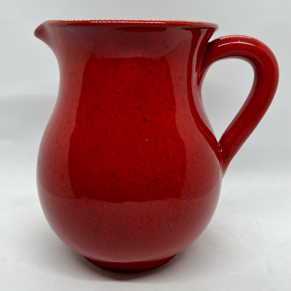 Italy De Silva Terre d' Umbria Rustic Red Terracotta Jug/Pitcher 6.5” - Picture 1 of 6